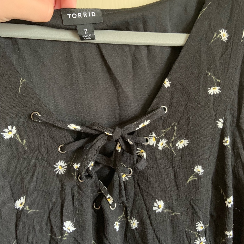 Torrid floral dress - Picture 2 of 3
